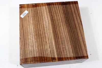 Block Zebrawood 175x175x75mm - Zebr0728