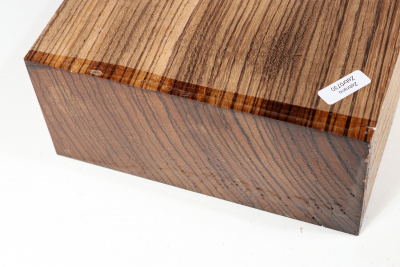 Block Zebrawood 175x175x75mm - Zebr0730
