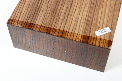 Block Zebrawood 175x175x75mm - Zebr0734
