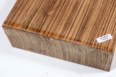 Drechselklotz Zebrano 200x200x75mm - Zebr0740