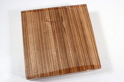 Drechselklotz Zebrano 220x220x75mm - Zebr0741