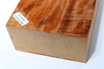 Gitarrenhals Honduras Mahagoni / Swietenia curly 1000x100x50mm - Swiet0136