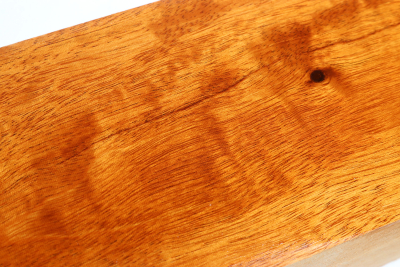Gitarrenhals Honduras Mahagoni / Swietenia curly 1000x100x50mm - Swiet0143