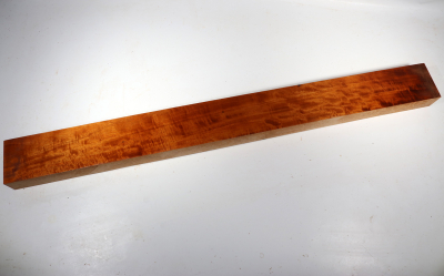 Gitarrenhals Honduras Mahagoni / Swietenia curly 1020x100x50mm - Swiet0144