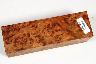 Square Amboyna Burl stabilized 130x40x40mm - Stabi3855 Square Amboyna Burl stabilized 130x40x40mm - Stabi3855