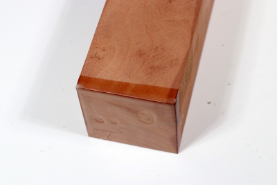 Square Pear Wood 305x48x48mm - Birn0203