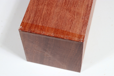 Square Bubinga 305x80x80mm - Bubi0349