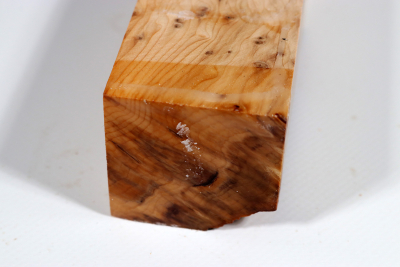 Square Yew Burl 290x45x45mm - Eib1050