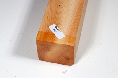 Square Yew Burl 305x50x50mm - Eib1192