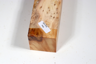 Square Yew Burl 305x50x50mm - Eib1193