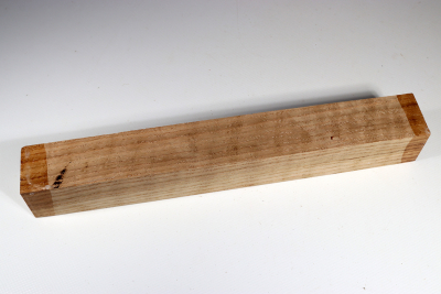 Square Oak curly 305x50x50mm