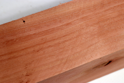 Square Eucalyptus, red 305x55x55mm - Euka0197