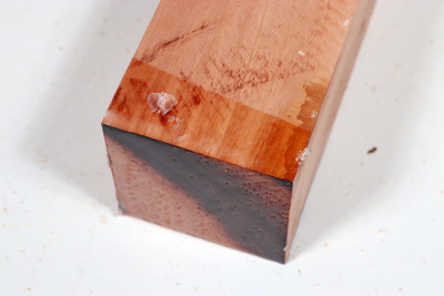 Square Eucalyptus, red 305x55x55mm - Euka0198
