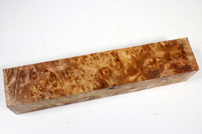 Square Golden Madrone Burl 290x58x58mm - GMadr0503