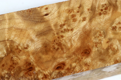 Square Golden Madrone Burl 290x58x58mm - GMadr0503