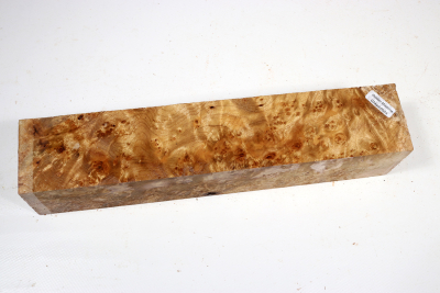 Square Golden Madrone Burl 290x58x58mm - GMadr0503