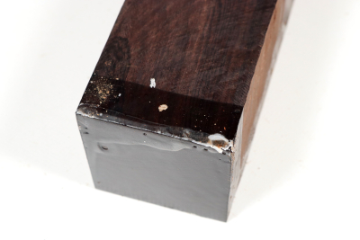 Square African Blackwood 310x65x65mm - Gren0645