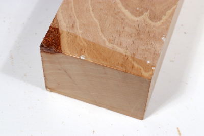Kantel Hainbuche Maser 350x85x63mm - GestBu0637