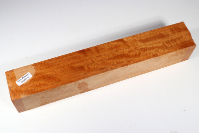 Square Honduran Mahogany / Swietenia curly 305x50x50mm - Swiet0115
