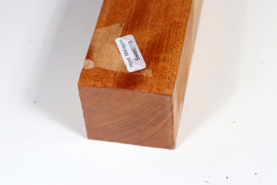 Square Honduran Mahogany / Swietenia curly 305x50x50mm - Swiet0118