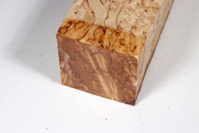 Square Karelian Masurbirch 305x60x60mm - KarMB1827