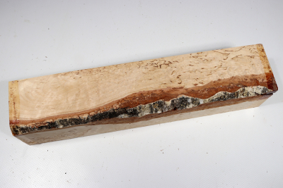 Square Karelian Masurbirch 305x62x62mm - KarMB2537