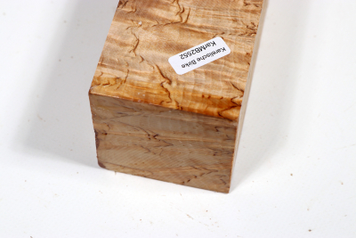Kantel Karelische Maserbirke 345x60x60mm - KarMB2552