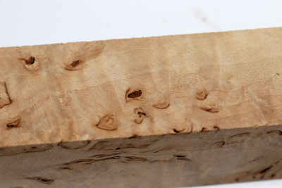 Square Karelian Masurbirch 350x33x33mm - KarMB2352