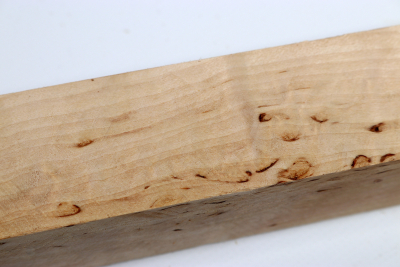 Square Karelian Masurbirch 350x38x38mm - KarMB2355
