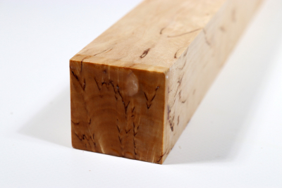Square Karelian Masurbirch 350x38x38mm - KarMB2371