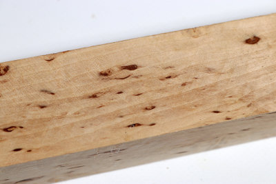 Square Karelian Masurbirch 350x38x38mm - KarMB2380