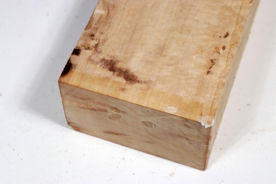 Square Karelian Masurbirch 385x84x47mm - KarMB2213