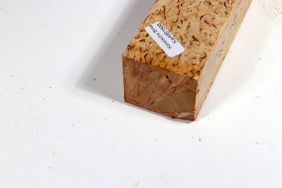 Square Karelian Masurbirch 455x40x40mm - KarMB1898
