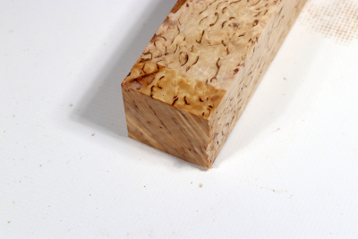 Square Karelian Masurbirch 455x40x40mm - KarMB1898