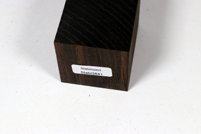 Block Mooreiche stabilisiert 57x45x44mm - Stabi3841