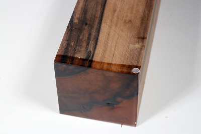 Square Mun Ebony 335x75x75mm - Mun0066