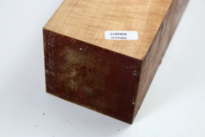 Square Red Milkwood, curly 300x80x80mm - Milk0017