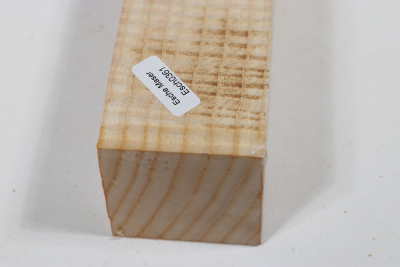 Square Ash curly 305x50x50mm - Esch0361