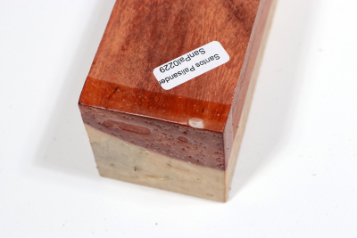 Square Santos Rosewood 305x50x50mm - SanPal0229