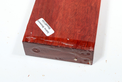 Brettabschnitt Satine, Bloodwood 245x75x30mm - Blood 0134