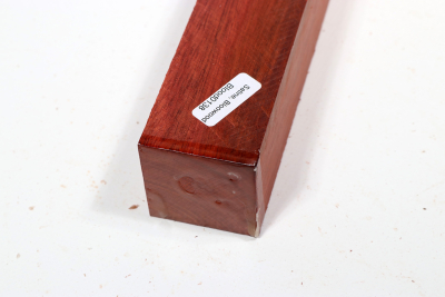 Square Bloodwood, Red Satiné 345x40x40mm - Blood0138
