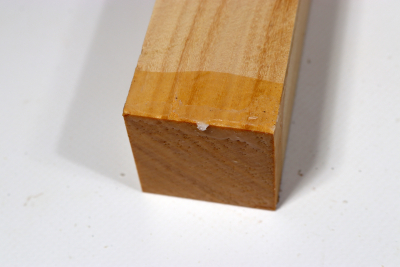Square Satinwood 240x40x40mm - Satin0147
