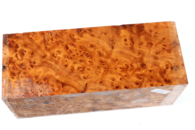 Square Thuya Burl 197x78x78mm - ThujM1027
