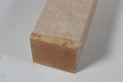 Square Birdseye Maple 305x50x50mm - VogAug0364