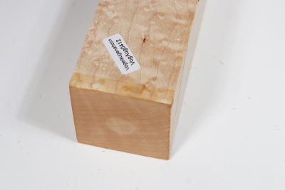 Kantel Vogelaugenahorn 305x50x50mm - VogAug0412