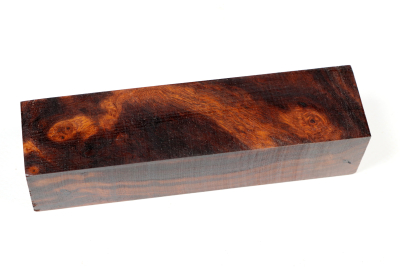Square Desert Ironwood Burl 125x30x30mm - WueM1993