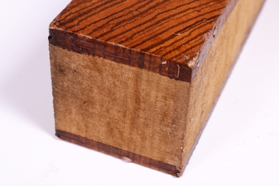 Sqare Zebrawood 280x80x80mm X-Cut - Zebr0689