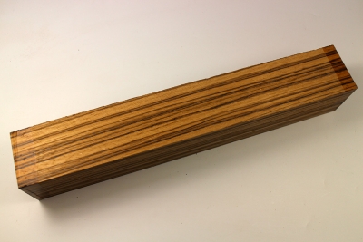 Square Zebrawood 305x50x50mm