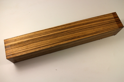 Square Zebrawood 305x50x50mm