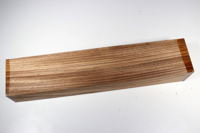 Square Zebrawood 495x105x75mm - Zebr0714